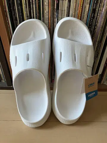 HOKA RECOVERY 샌들 화이트 26cm 새상품