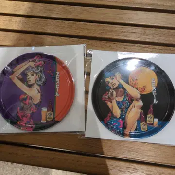 에비수 맥주 아라키 히로히코 죠죠 에비스 코스터 2종류