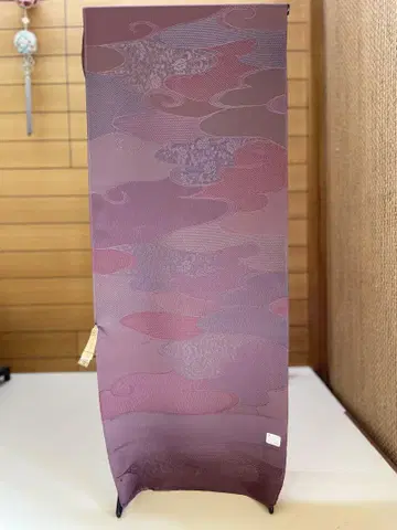 [ 미사용 ] 순수 실크 깃털 옷감