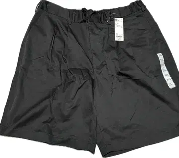 새상품 GU 턱 와이드 하프 팬츠 이지 팬츠 3XL 다크 그레이