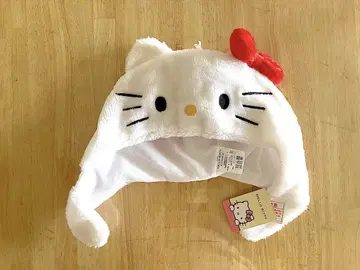 헬로키티 인형옷 모자 프리 사이즈 할로윈 분장 미사용 새상품