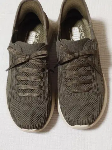 SKECHERS Slip-ins 모스그린 스니커즈 22.5