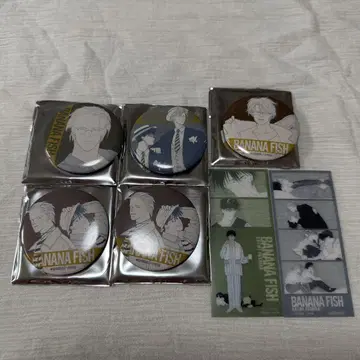 바나나피쉬 HMV 캔뱃지 특전 포함 BANANAFISH 아쉬