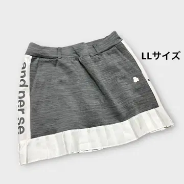새상품 앤퍼시 LL 마쉬멜로우 스트레치 종이상자 맨투맨 미니 스커트