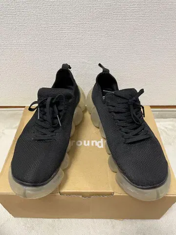grounds 그란즈 블랙 x 클리어 27cm 남성용