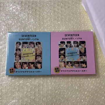 SEVENTEEN 세븐틴 오리지널 아크릴 코스터 2종류
