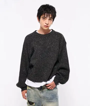 Elanque 볼륨 넵 니트