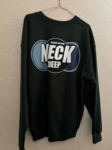NECK DEEP 맨투맨 PIZZA OF DEATH ENTH
