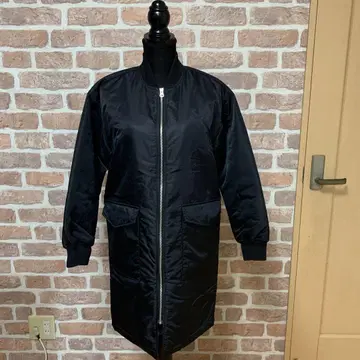 GU 롱 블루종 블랙 새상품급 M