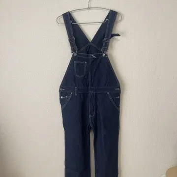 다크 블루 데님 오버롤