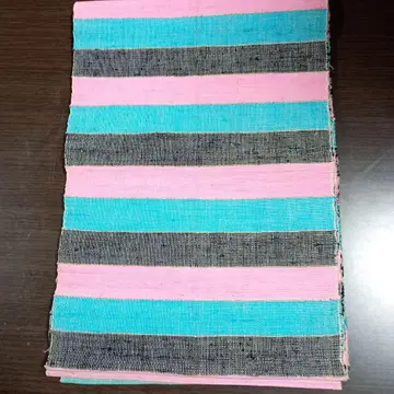 m-1984 빈티지 원단 목화 조각 직조 3색 오비 28cmx320cm