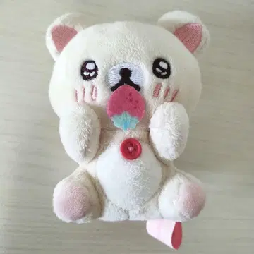 리락쿠마 코리락쿠마 20주년 딸기 매일 손바닥 봉제 인형 반짝반짝