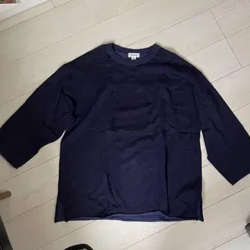 tone 네이비 7부 소매 티셔츠 SIZE:4