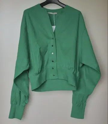 LC/LLL 리브컷 가디건 그린