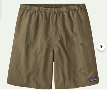 patagonia 배기즈 롱 숏팬츠 7인치 카키 새상품급