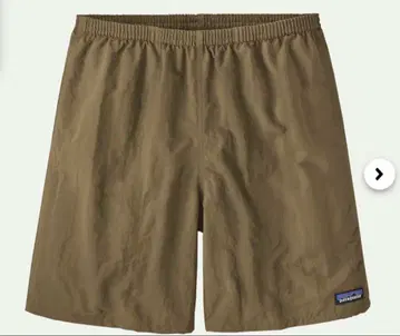 patagonia 배기즈 롱 숏팬츠 7인치 카키 새상품급