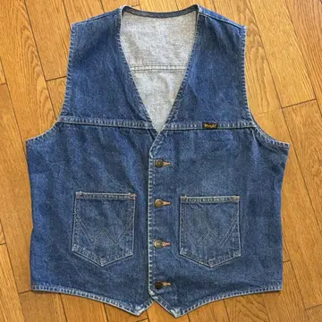 vintage wrangler 랭글러 데님 베스트