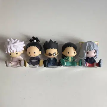 HUNTER x HUNTER 페타 인형 5세트