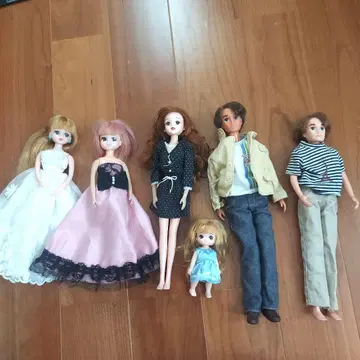 리카짱 인형 6체 세트