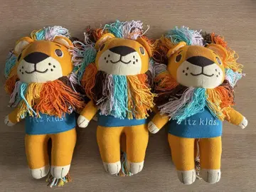 리츠칼튼 라이온 봉제 인형 3개 세트