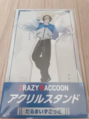 CRAZY RACCOON 아크릴 스탠드 다루마이즈갓도