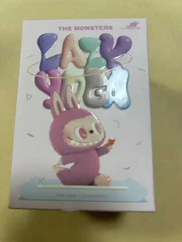 LABUBU 라부부 LAZY YOGA POPMART 피규어