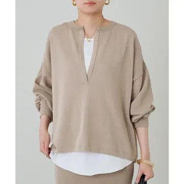라운지 드레스 Loungedress 니트 와시 천축 스키퍼 니트