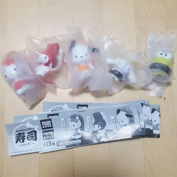 [ 익명 배송 ] 산리오 캐릭터즈 스시 5개 세트