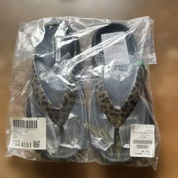 FREAK STORE 레오파드 무늬 샌들 26cm
