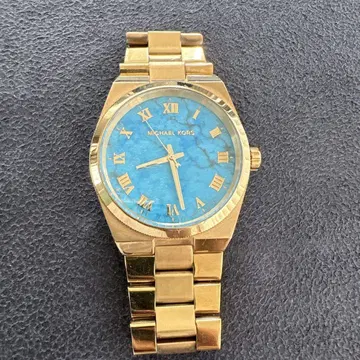 MICHAEL KORS 자동 와인딩 시계 터콰이즈