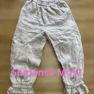 Samansa Mos2 사만사 모스모스 속바지 살몬 핑크