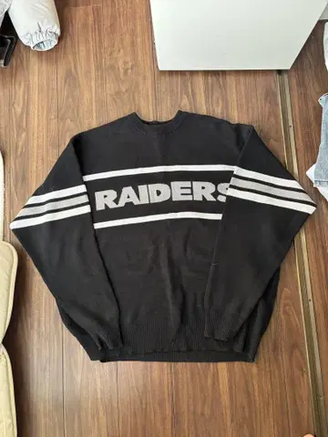 RAIDERS 스트라이프 트레이닝복
