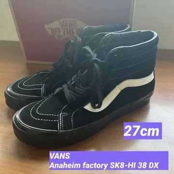 VANS Anaheim factory SK8-HI 38 DX 27cm