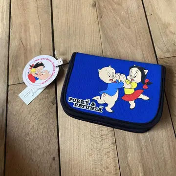 Vintage 루니툰 포키피그 지갑 80's 미사용