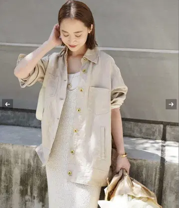 새상품 [ Deuxieme Classe ] LINEN CHINO G 자켓