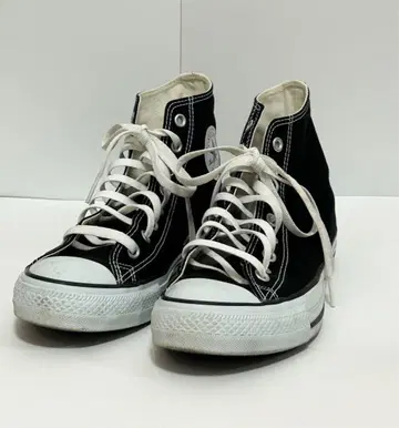 CONVERSE CANVAS ALL STAR HI 블랙 27.0