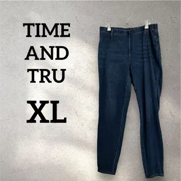 TIME AND TRU [ XL ] 허리밴딩 데님 팬츠