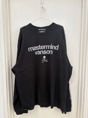 MASTERMIND WORLD x VANSON 콜라보 롱 T셔츠