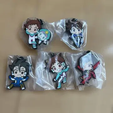 데포라바! 신칸센 변형 로봇 신카리온 키링 5세트