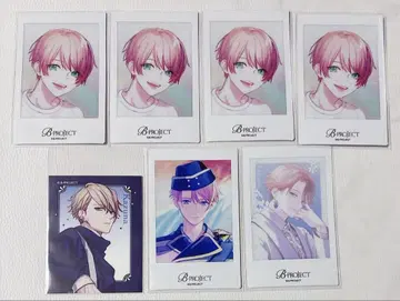B-PROJECT B프로 증장화남 폴라로이드 스티커