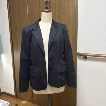 블랙 테일러드 자켓
