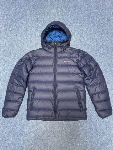 patagonia 남성용 다운 스웨터 후디 네이비 S