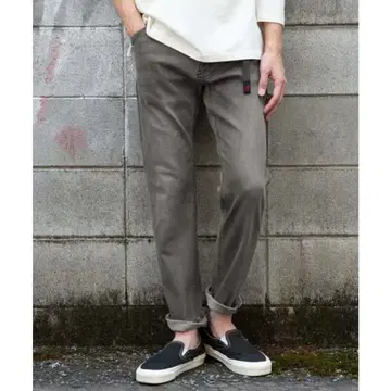 그레이 치노 팬츠 허리 조절 가능