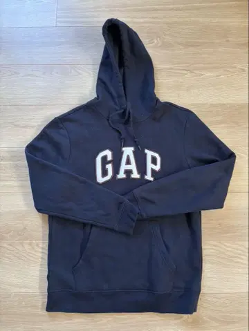 GAP 네이비 후드 부착 후드티 S 사이즈