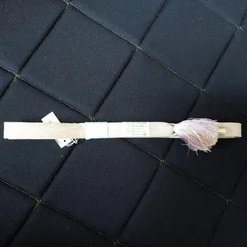 연보라 태슬 달린 허리띠