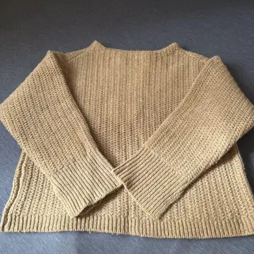ROPE 브라운 스웨터