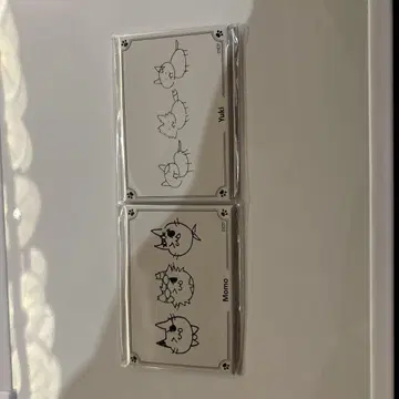 Re:vale 모모 / 유키 아이나나 난자타운 미니게임 캔 마그넷 3