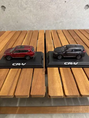 CR-V 빨간색 블랙 컬러 샘플 세트