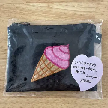 INI XQUARE MASTERPIECE 메쉬 파우치 니시 히로토