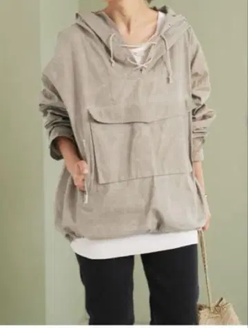 [ 새상품급 ] Plage RIAM VINTAGE 후드티 그레이